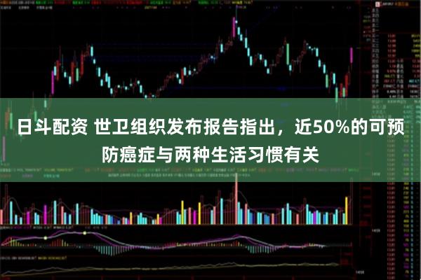 日斗配资 世卫组织发布报告指出,近50%的可预防癌症与两种生活习惯有关